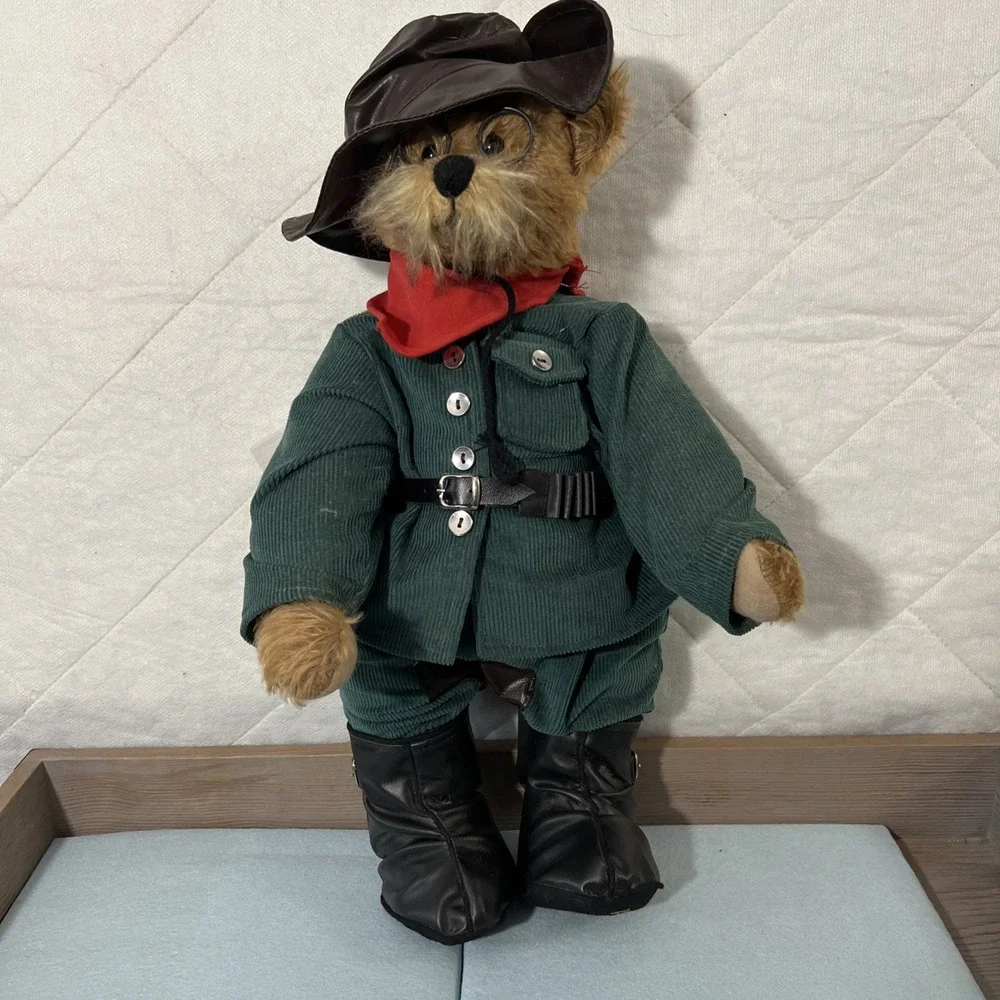 Hermann Coburg Teddy Theodore Roosevelt Mohair Bear‎ No. 367